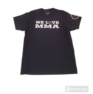Vestal Company Men's Black We Love MMA T-Shirt‎ Large